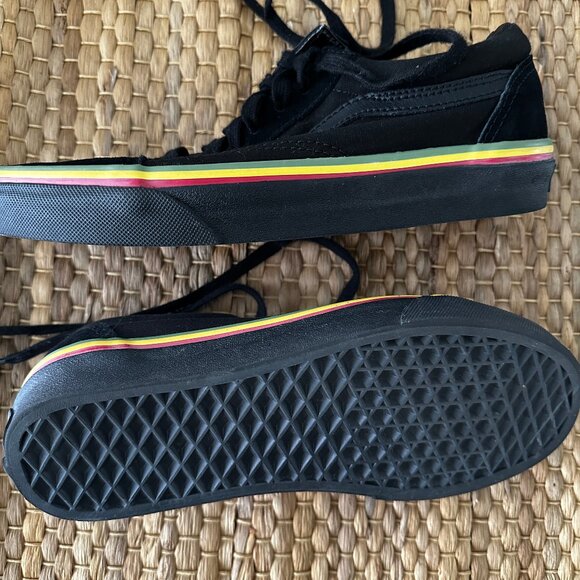 Vans Old Skool Rasta Black/Black - Picture 7 of 7